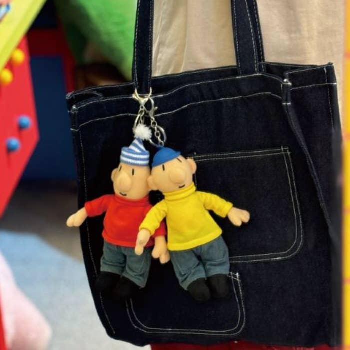 Pat & Mat 20cm Big Size Plush Keychain