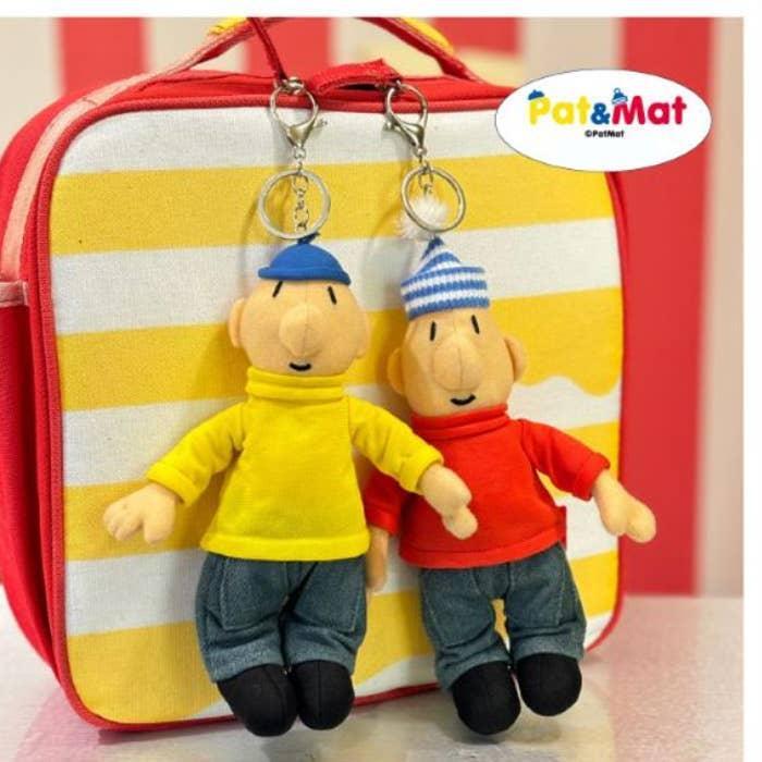 Pat & Mat 20cm Big Size Plush Keychain