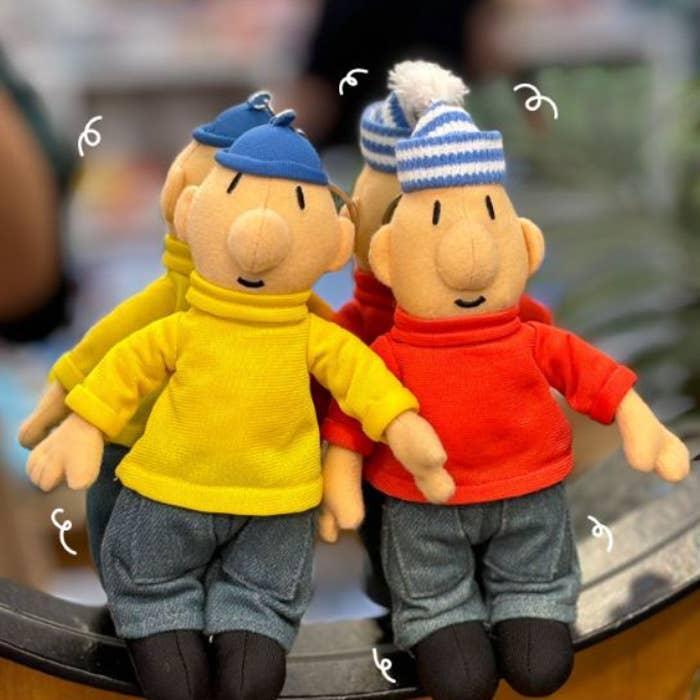 Pat & Mat 20cm Big Size Plush Keychain