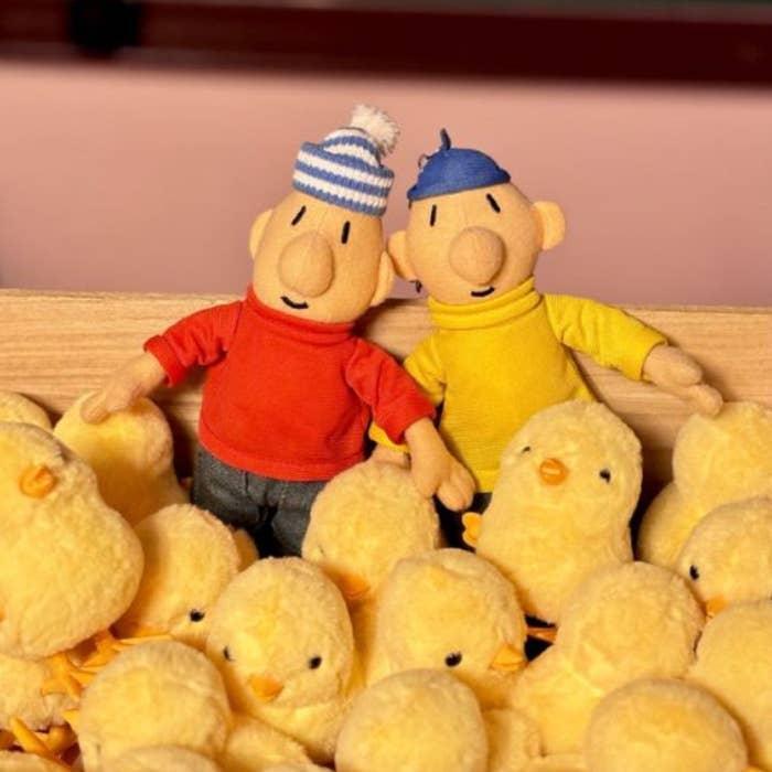 Pat & Mat 20cm Big Size Plush Keychain