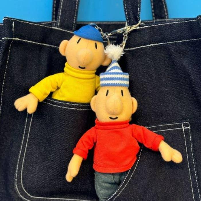 Pat & Mat 20cm Big Size Plush Keychain