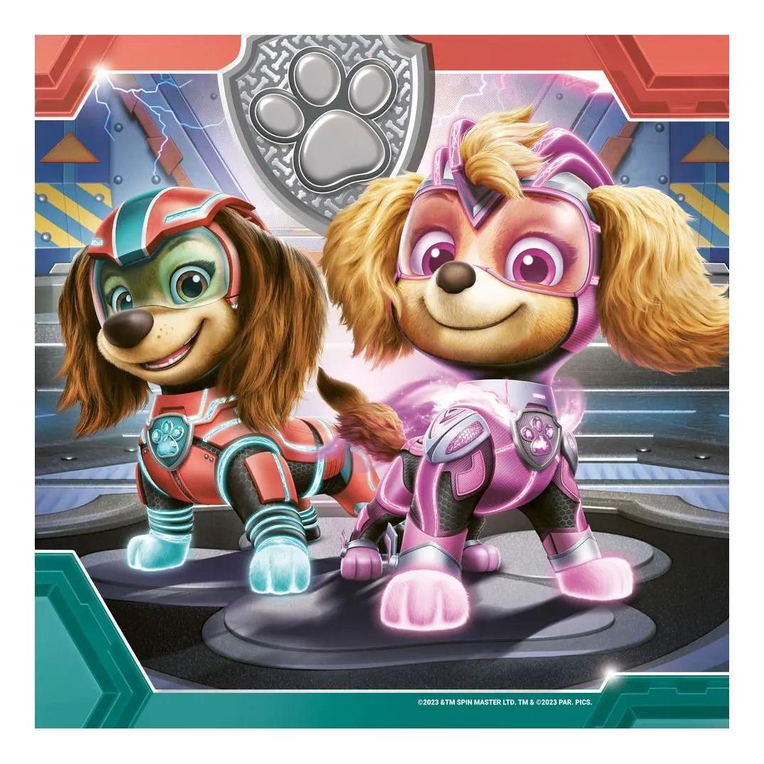 Paw Patrol Mighty Movie 3x 49 Piece Jigsaw Puzzle