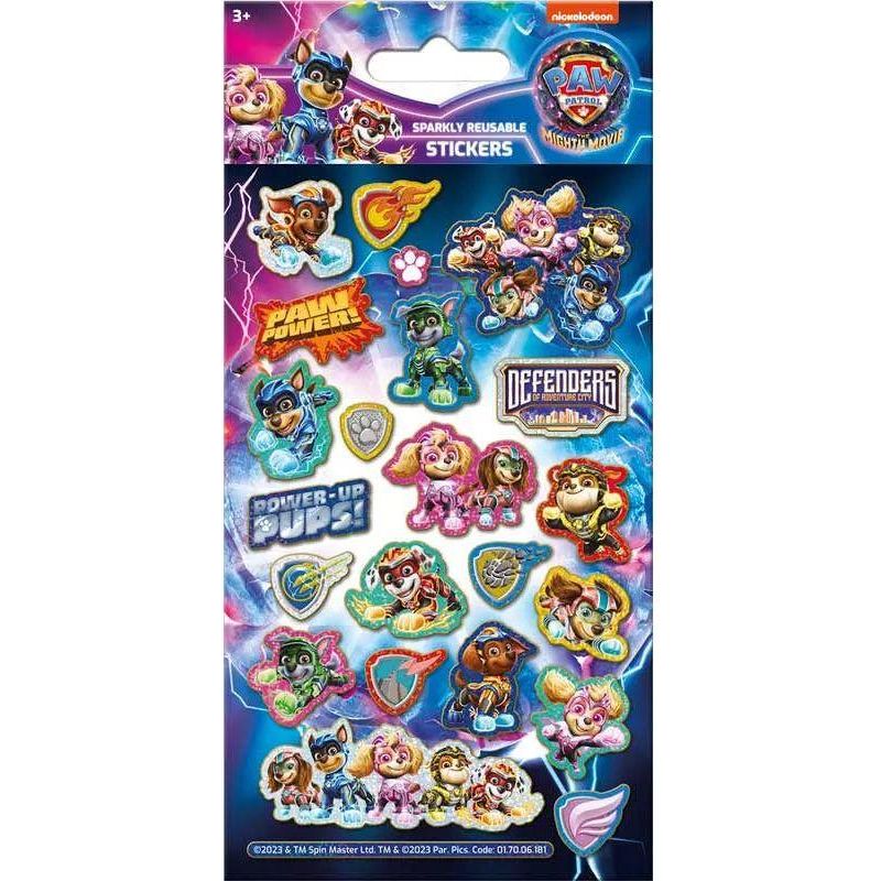 Paw Patrol Mighty Movie Foil Stickers