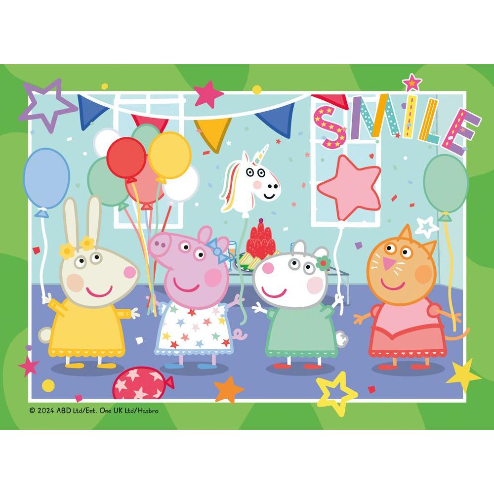 Peppa Pig 4 in a Box Jigsaw Puzzle