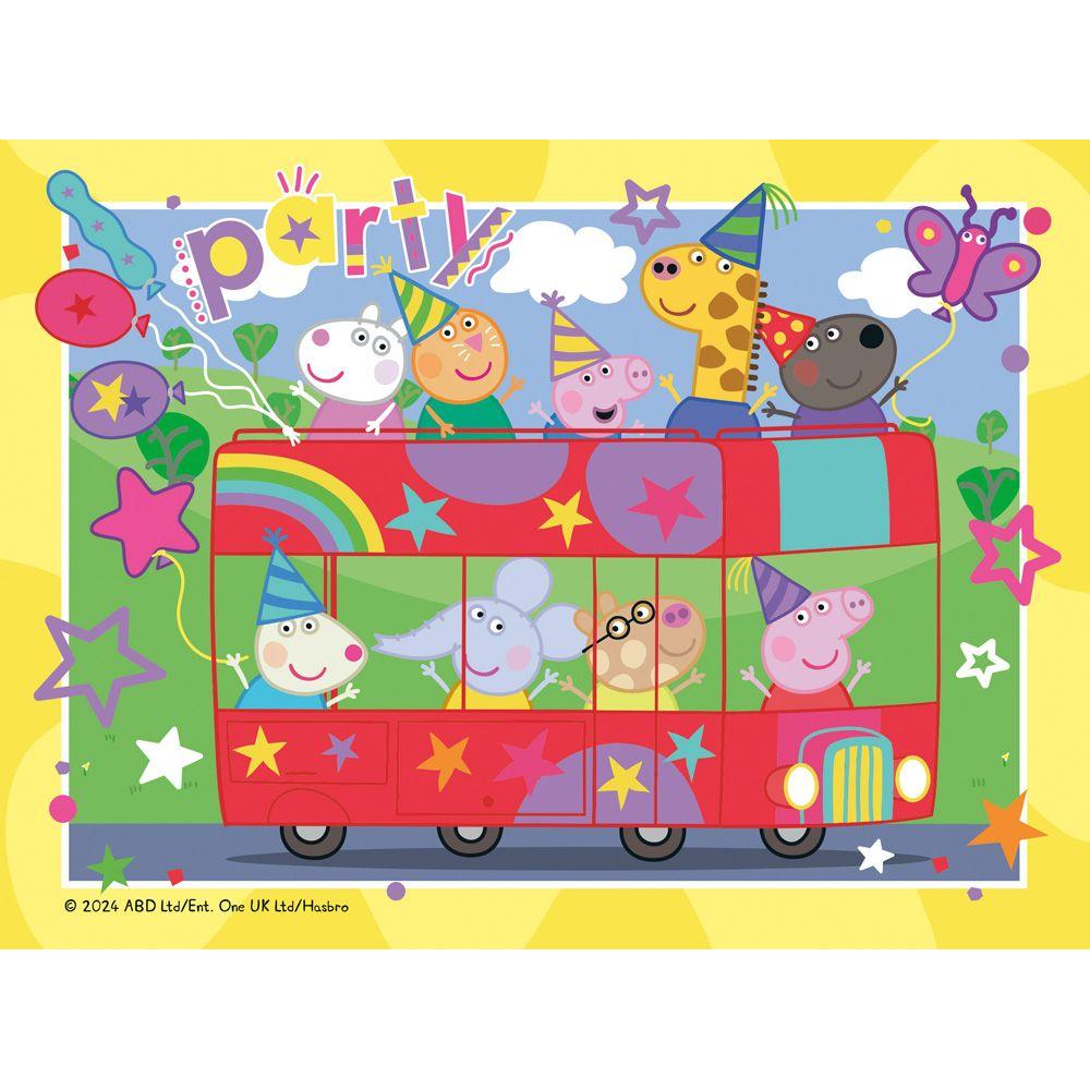 Peppa Pig 4 in a Box Jigsaw Puzzle