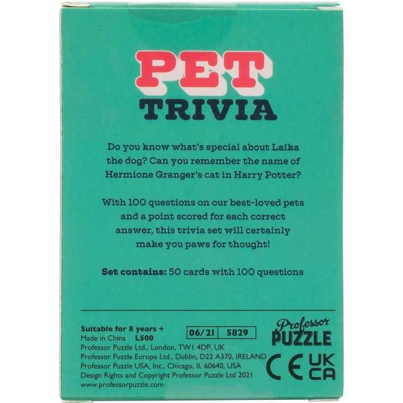 Pet Trivia Game