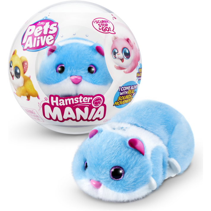 Pets Alive Hamstermania Series 1 Assorted