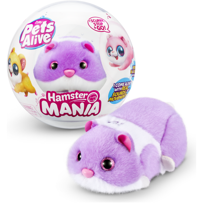 Pets Alive Hamstermania Series 1 Assorted