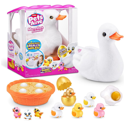 Pets Alive Mama Duck and Baby Surprise Series 1