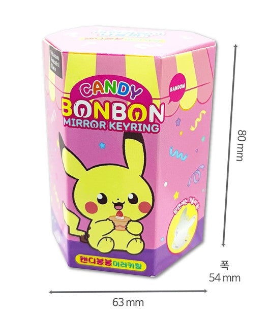 Pokémon Pocket Peace Candy Bonbon Mirror Keyring (Random Blind Box)