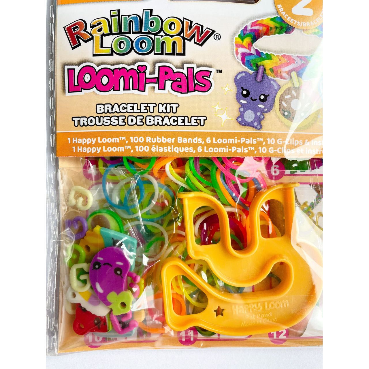 Rainbow Loom Loomi-Pals Charm Bracelet Kit - Food Collectibles