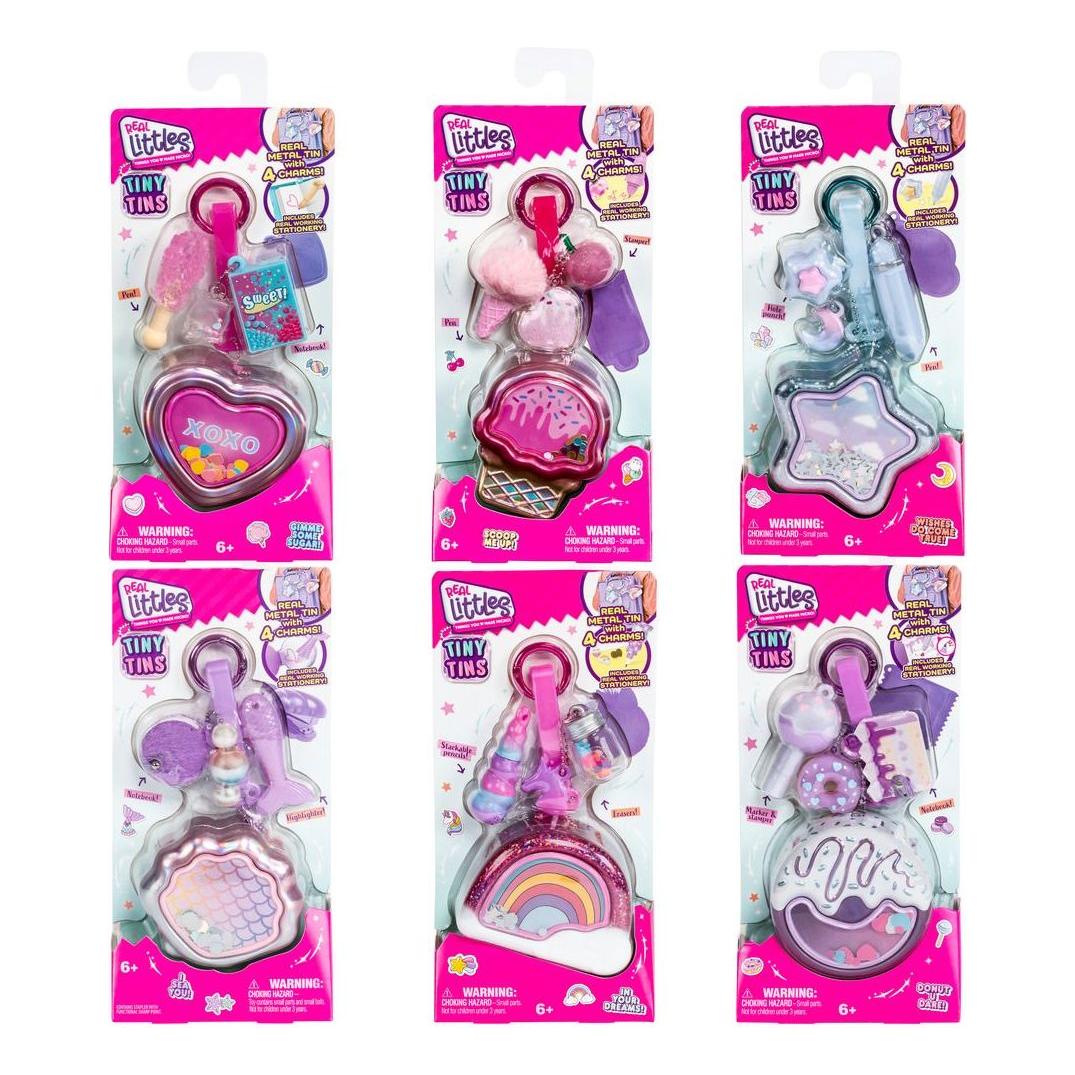 Real Littles Series 8 Tiny Tins Keychain Assortment