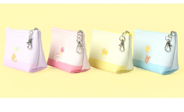 Rilakkuma Mini Keyring Square Pouch