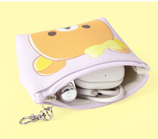 Rilakkuma Mini Keyring Square Pouch
