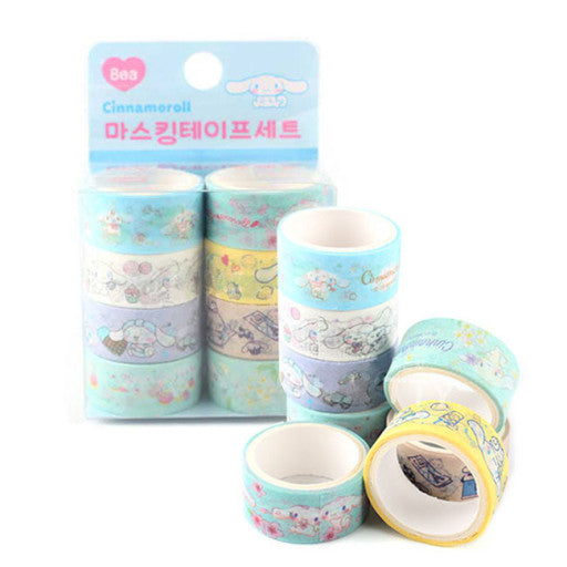 Sanrio Characters Diy Masking Tape 8Pcs Set