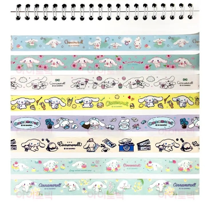 Sanrio Characters Diy Masking Tape 8Pcs Set