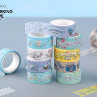 Sanrio Characters Diy Masking Tape 8Pcs Set