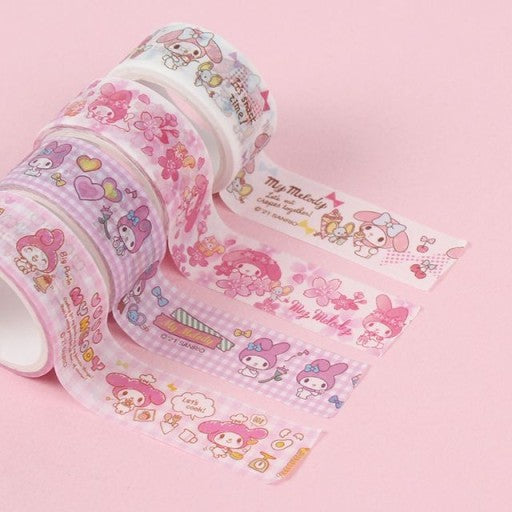 Sanrio Characters Diy Masking Tape 8Pcs Set
