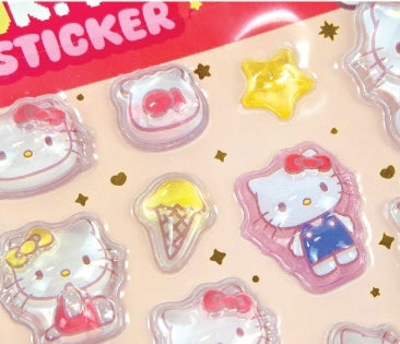 Sanrio Characters Tok! Tok! 3D Puffy Stickers