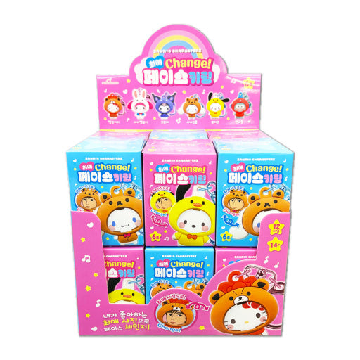 Sanrio Characters – Photo Change! Face Keyring Blind Box