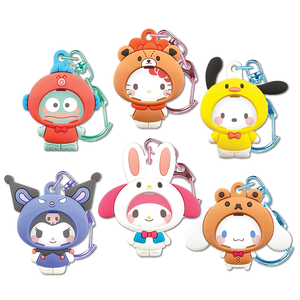 Sanrio Characters – Photo Change! Face Keyring Blind Box