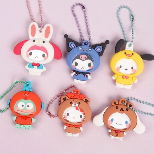 Sanrio Characters – Photo Change! Face Keyring Blind Box