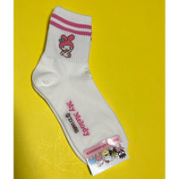 Sanrio Cotton Ankle 2 Line Soft Cotton Socks