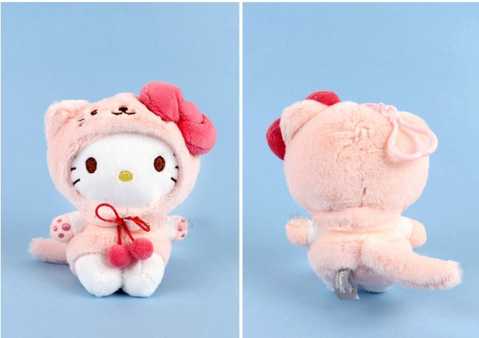 Sanrio Limited Kitty Costume Fluffy Key Chain