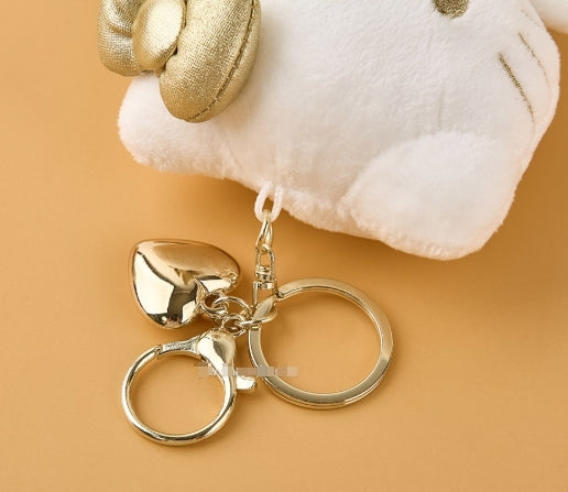 Sanrio Luxury Gold Plush Keychain (13 cm)