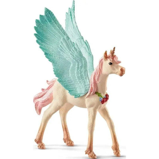 Schleich Decorated Unicorn Pegasus Foal