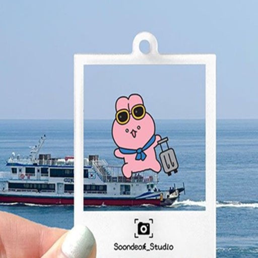 Soondeok Friends “Snap Together!” Random Photo Frame Keyring