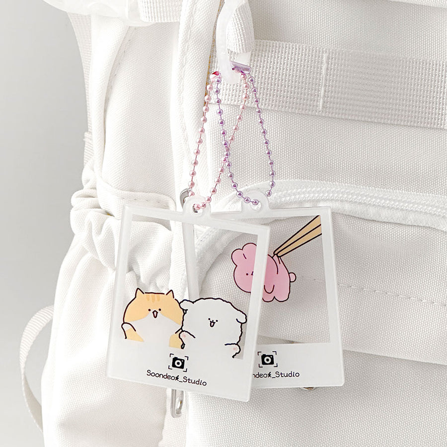 Soondeok Friends “Snap Together!” Random Photo Frame Keyring