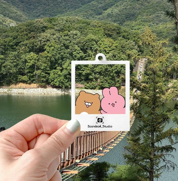 Soondeok Friends “Snap Together!” Random Photo Frame Keyring