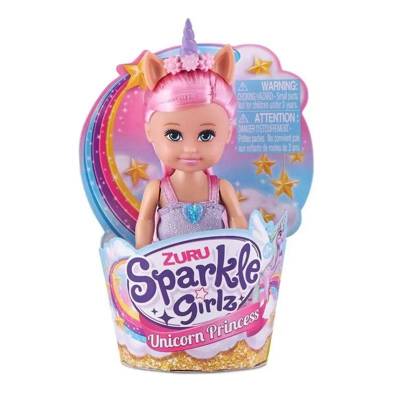 Sparkle Girlz 4.7" Unicorn Princess Cupcake Assortment