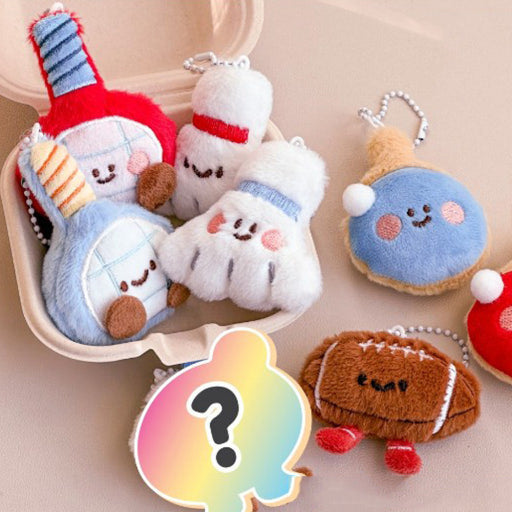 Sports Club Plush Keychain Blind Box