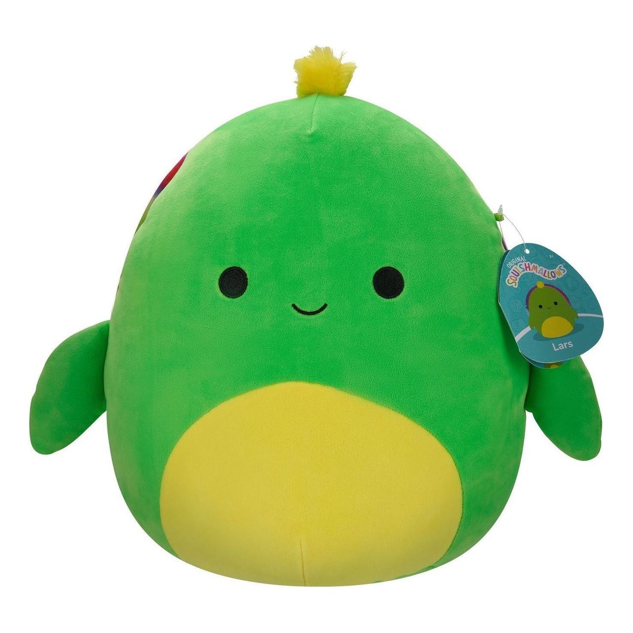 Squishmallows 12" Lars the Neon Green Turtle Plush