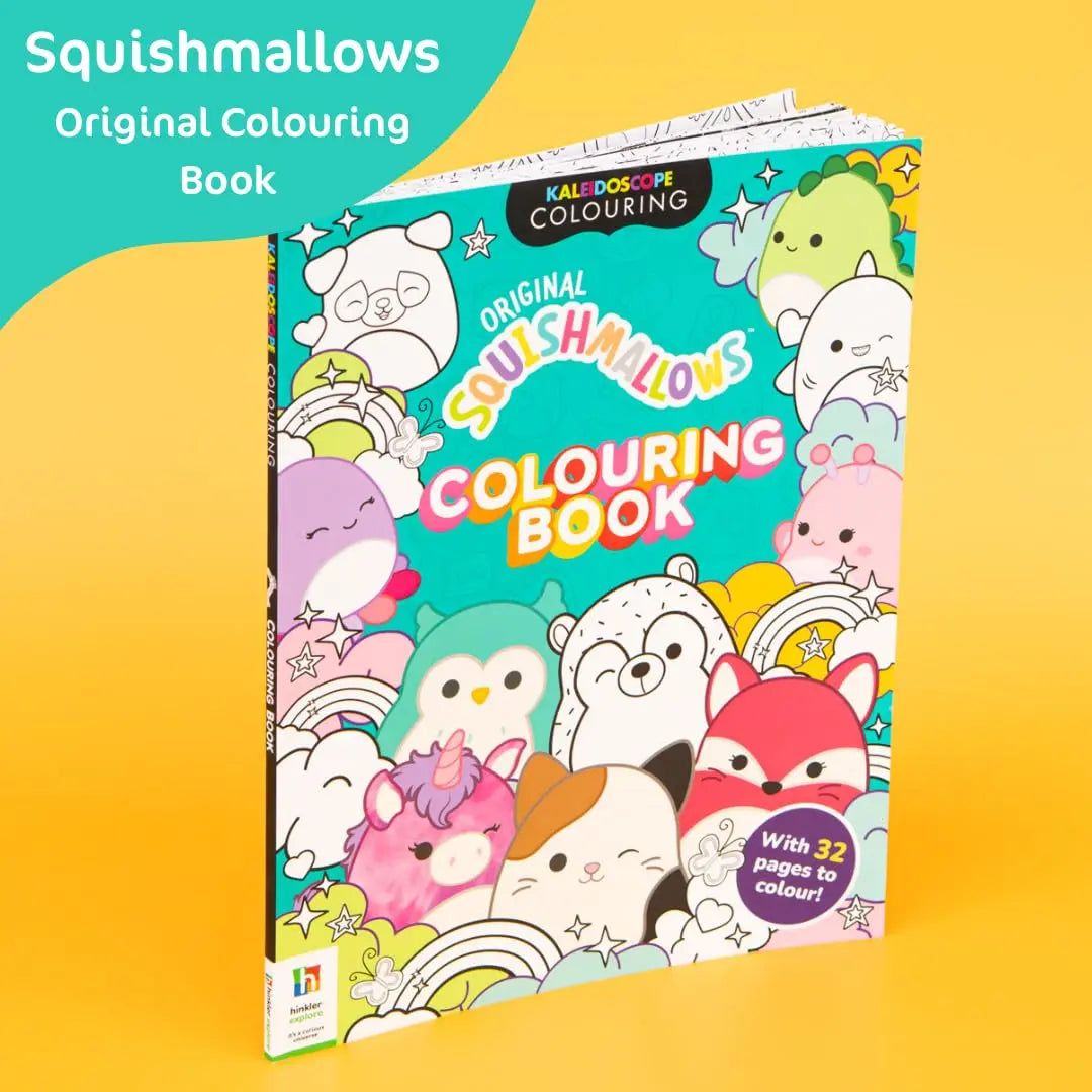 Squishmallows Original Colouring Book