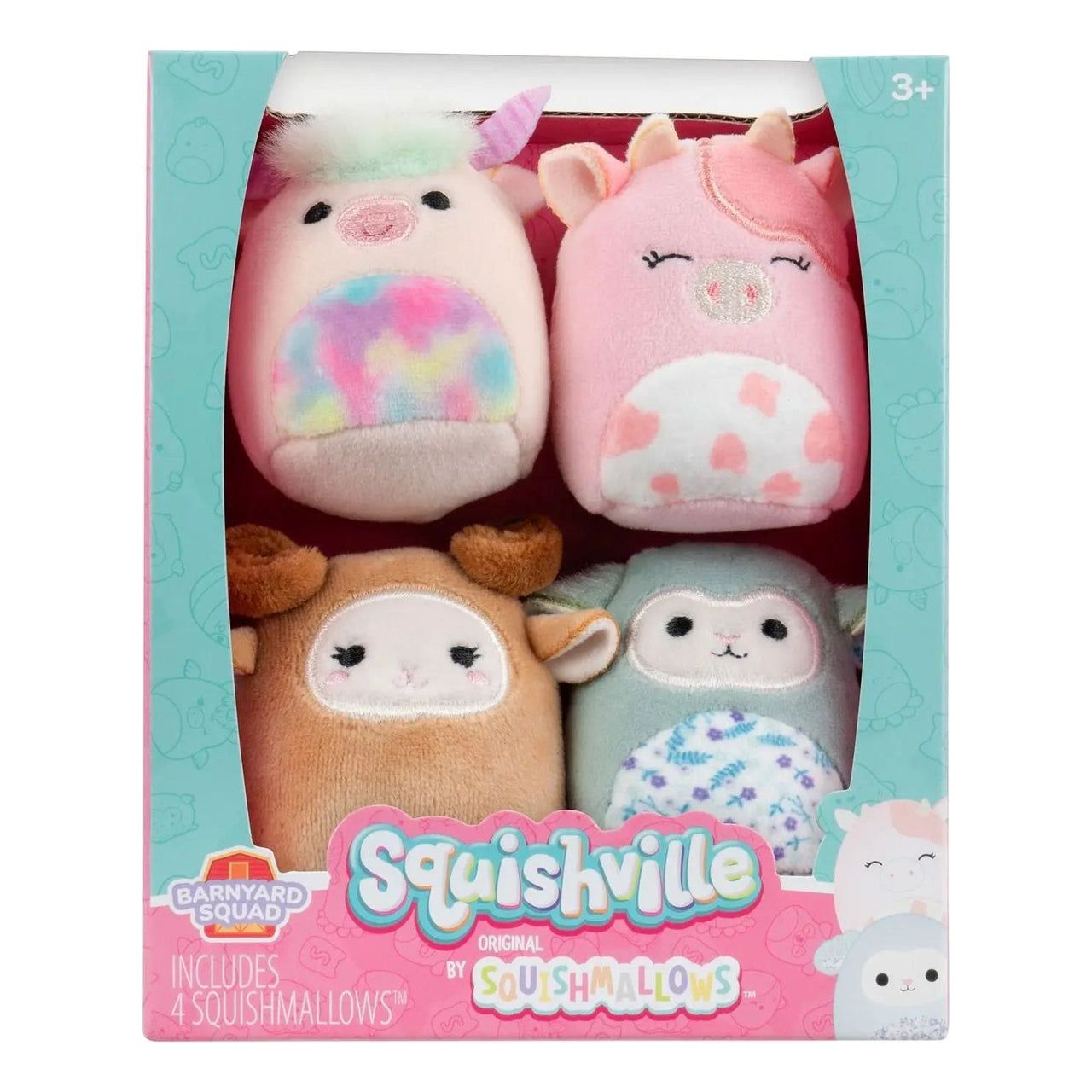 Squishville 2" Barnyard Squad 4 Pack