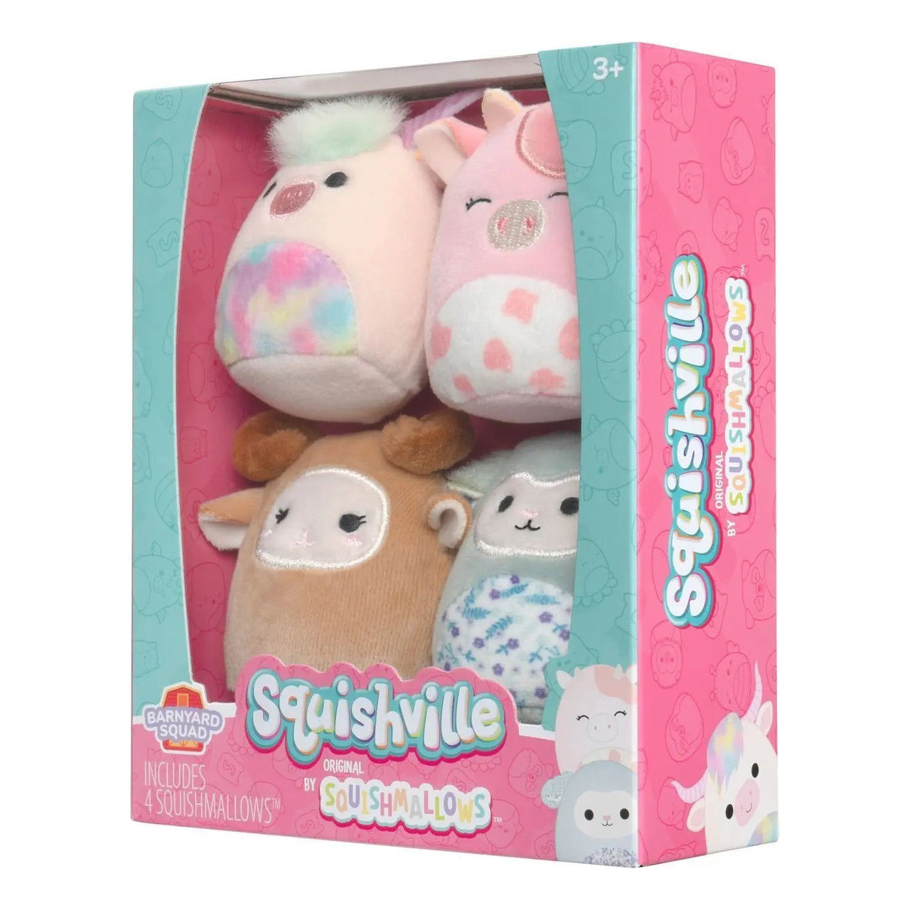 Squishville 2" Barnyard Squad 4 Pack