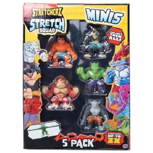 Stretcherz Stretch Squad Minis 5 Pack Assorted