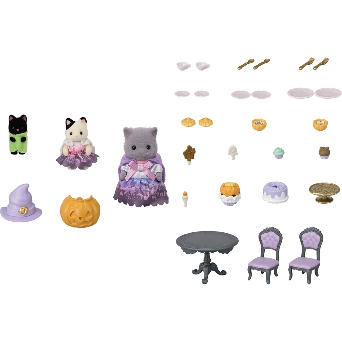 Sylvanian Families Halloween Surprise Party Set