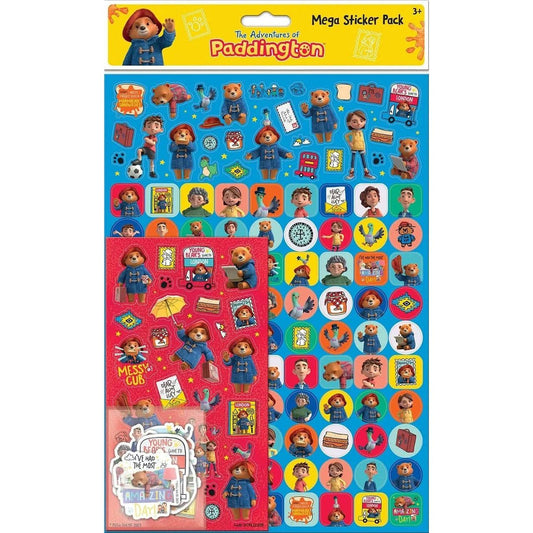 The Adventures Of Paddington Mega Sticker Pack