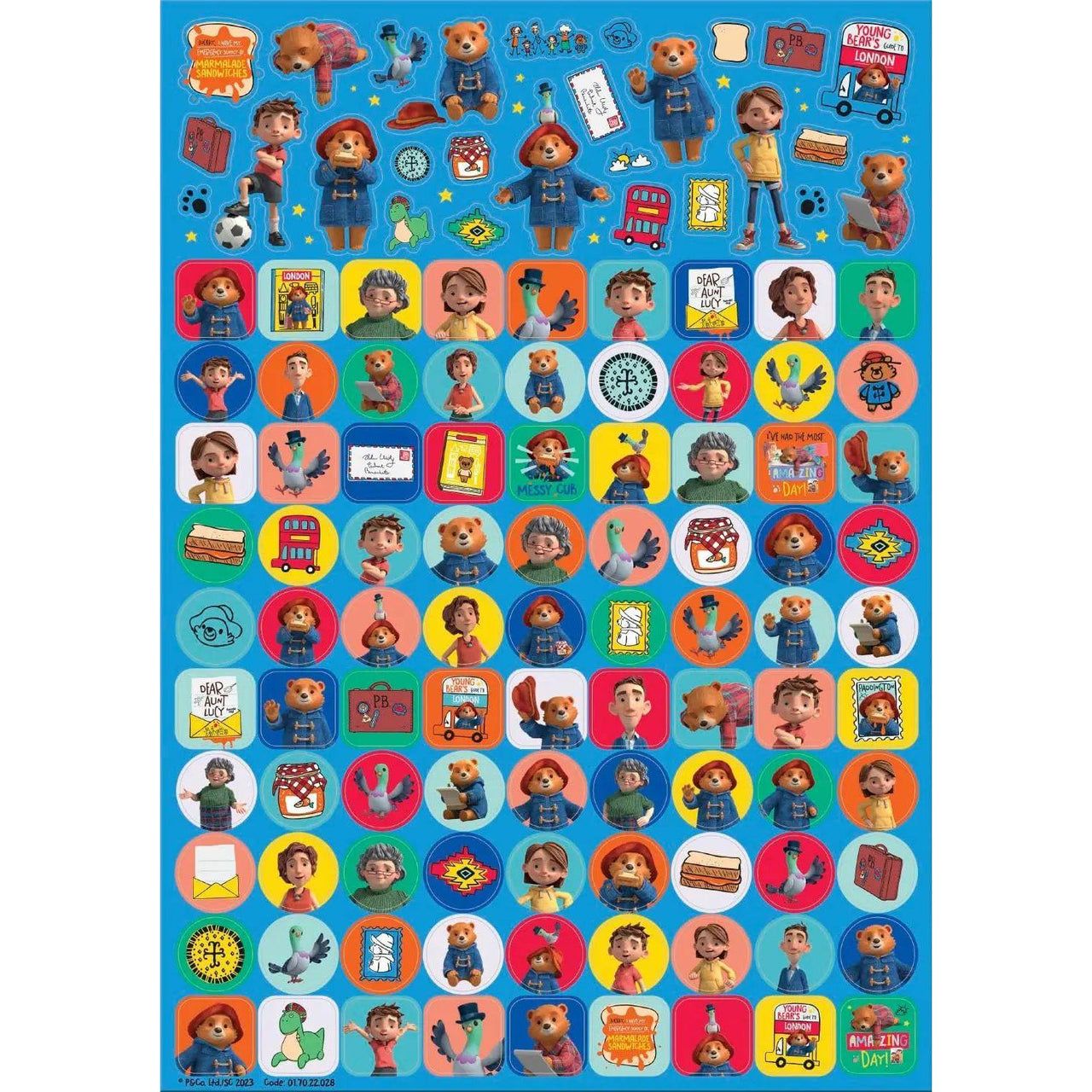 The Adventures Of Paddington Mega Sticker Pack