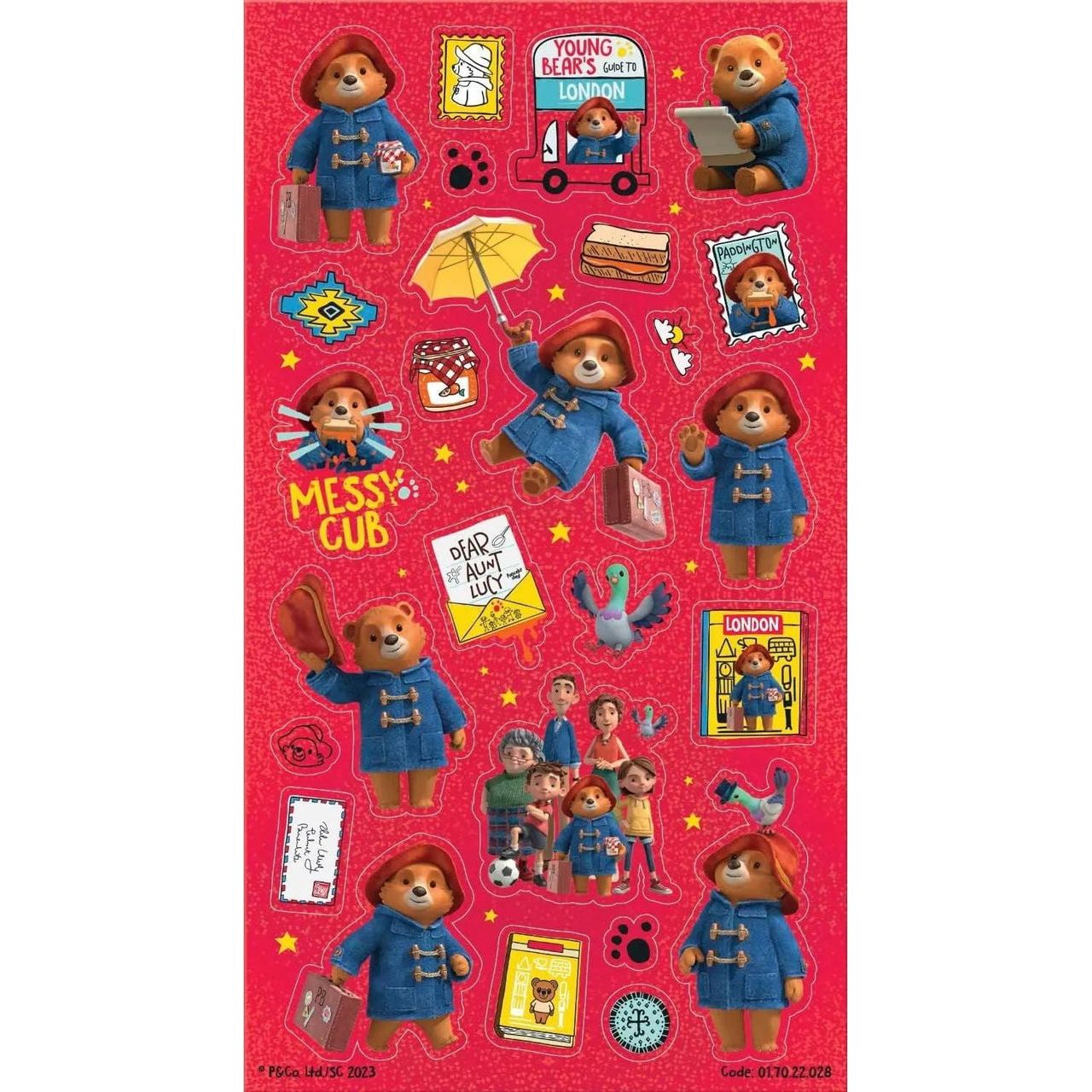 The Adventures Of Paddington Mega Sticker Pack