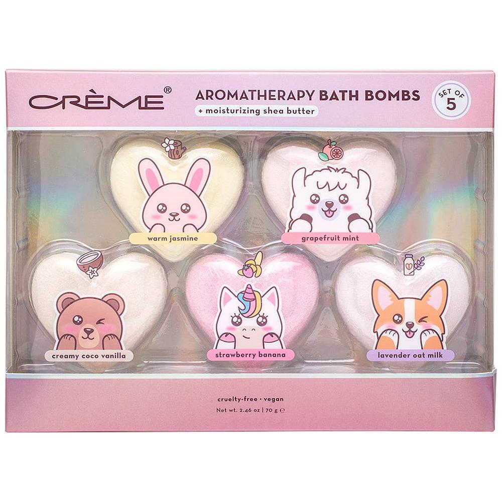 The Creme Shop Aromatherapy Bath Bombs Set of 5