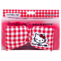 The Creme Shop X Hello Kitty Red Gingham 3D Teddy Plushie Spa Headband