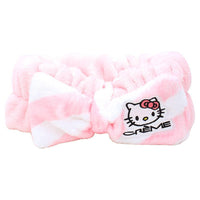 The Creme Shop X Hello Kitty Sweet Striped 3D Teddy Plushie Spa Headband