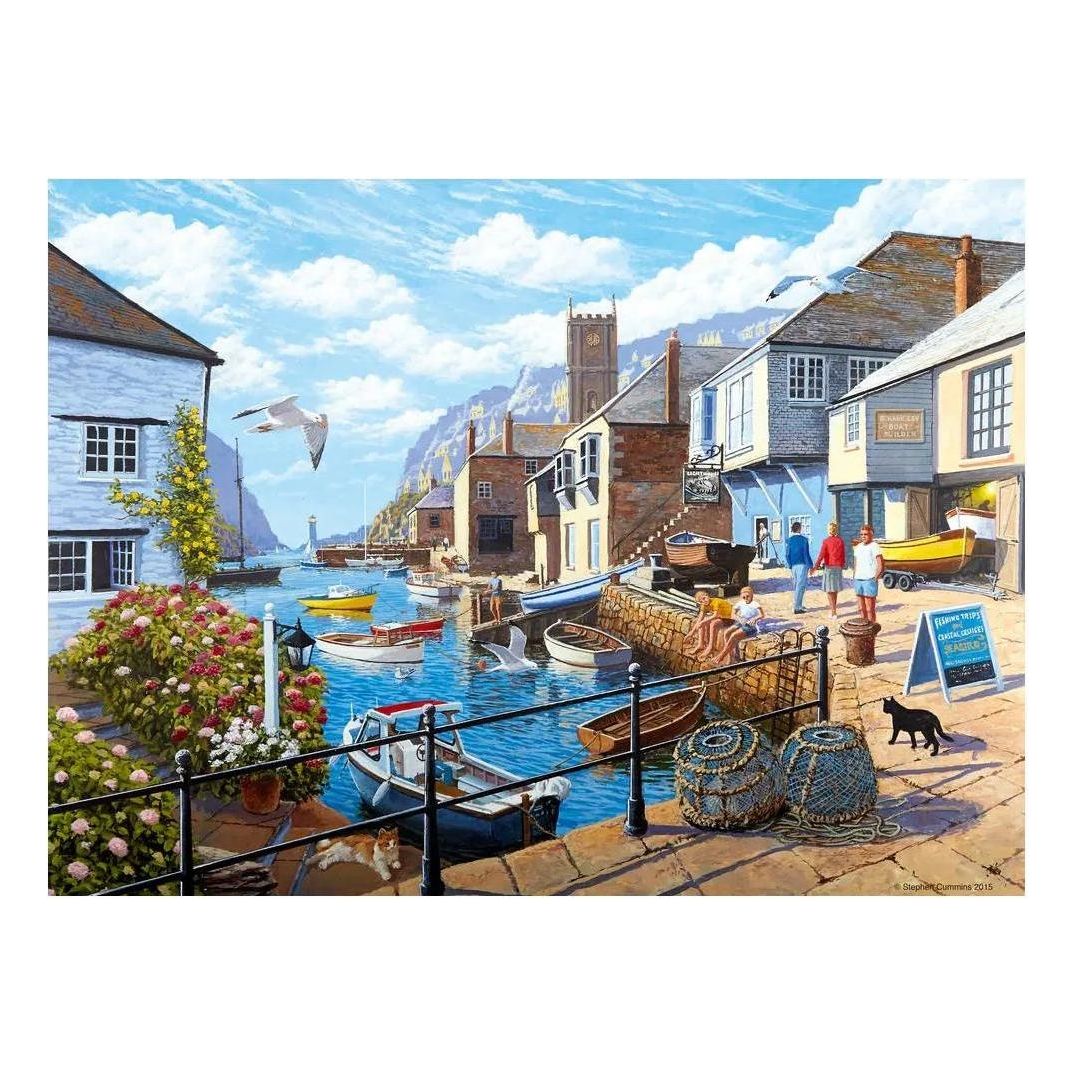 Tranquil Harbour 500 Piece Jigsaw Puzzle