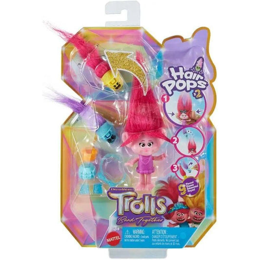 Trolls 3 Band Together Hair Pops Poppy Small Doll