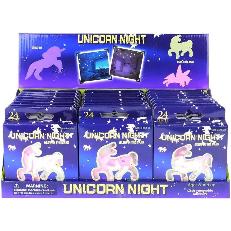 Unicorn Night Glow In The Dark Wall Stickers